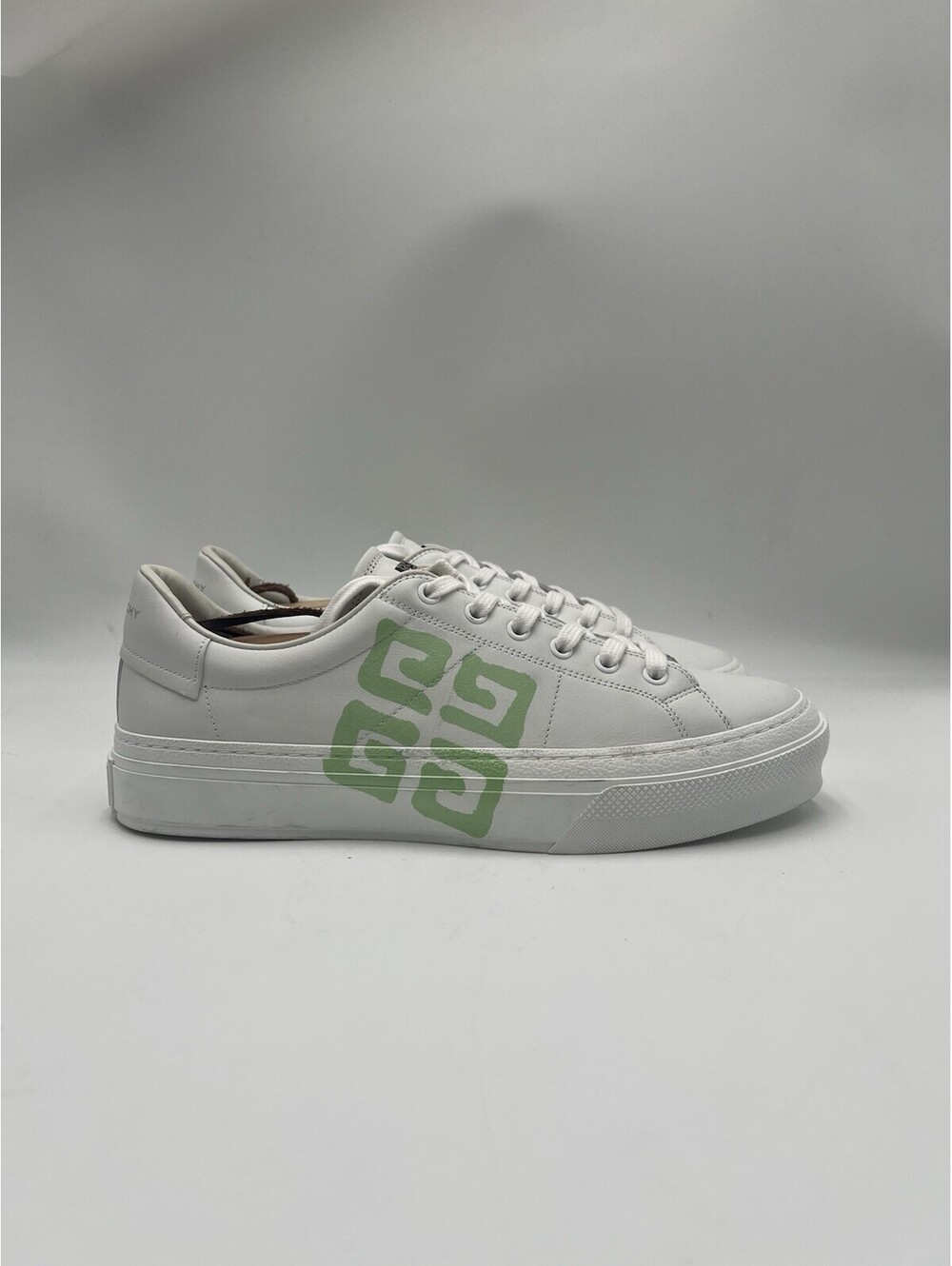 Givenchy Chito X Givenchy City Sport 4G Tag Effect sneakers white leather Sz 41